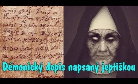 Démonický dopis napsaný 1676 posedlou jeptiškou SPECIÁL ZA 1 000 ODBĚRATELŮ