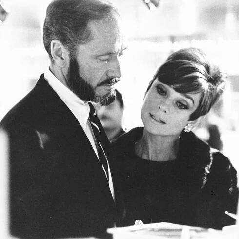 Audrey Hepburn and Mel Ferrer, 1965.