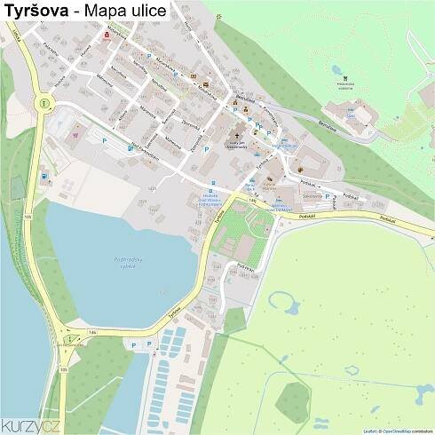 Tyršova - mapy | Kurzy.cz