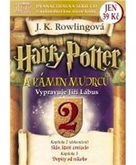 Kniha Harry potter a Kámen mudrců - audio CD 2