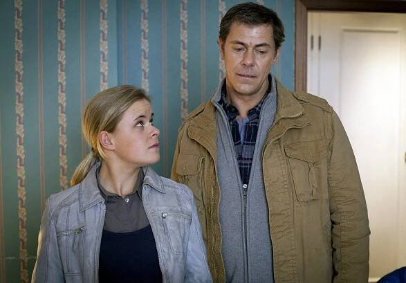 Vraždy na severu - Návštěva staré dámy - Z filmu - Marie-Luise Schramm, Sven Martinek