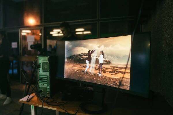 Zelené plátno, foto Jakub Brehuv, Cineama 2023 Bardejovské Kúpele