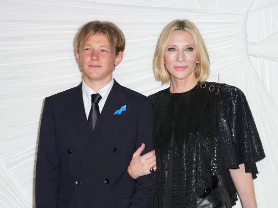 Cate Blanchett's eldest son, 22, makes rare red carpet appearance alongside mom's A-list friends