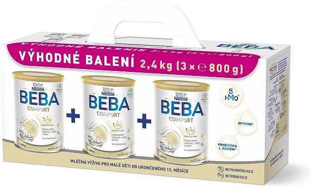BEBA COMFORT 3, 5 HMO (3× 800 g)