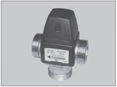 Třícestný ventil ESBE VTA522 20-43 °C P0347