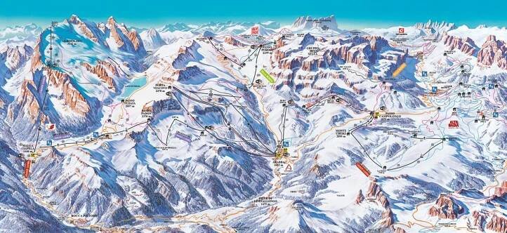 Porta Vescovo - Itálie - Jižní Tyrolsko - Trentino - Dolomity Superski - Arabba / Marmolada | Cestovní kancelář NATOUR