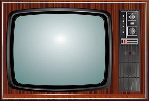 Tv obrazovka — Stock obrázek