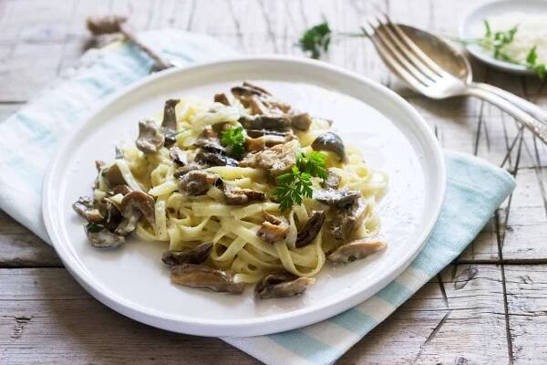 Krémové těstoviny s houbami Foto: iStock
