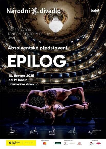 Absolventské představení EPILOG, 10. 06. 2025 od 19:00, Stavovské divadlo :: Taneční centrum Praha – konzervatoř, z. ú.