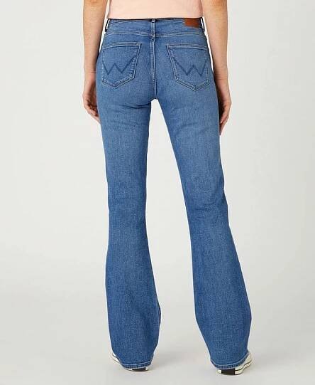 Dámské rifle WRANGLER W28B4736Y BOOTCUT RAVEN Tričko zdarma při nákupu nad 3000,-! | Jeans-Shop.cz
