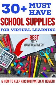 Online School Supplies List_ Virtual Learning or Homework Station (1)