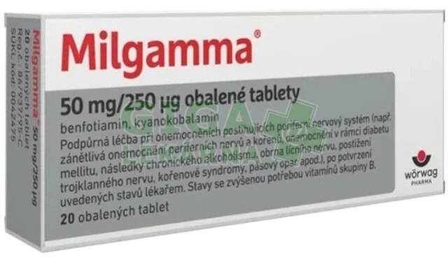 Milgamma 20 tablet