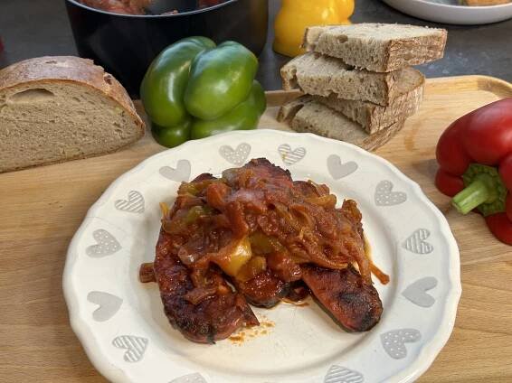 Recept na Buřty na pivu v horkovzdušné fritéze
