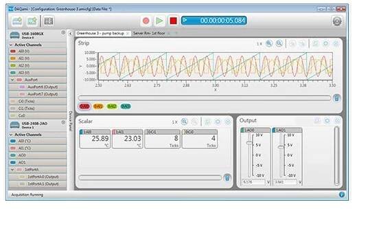 Software s MCC DAQ Software ZVLÁŠTNÍ