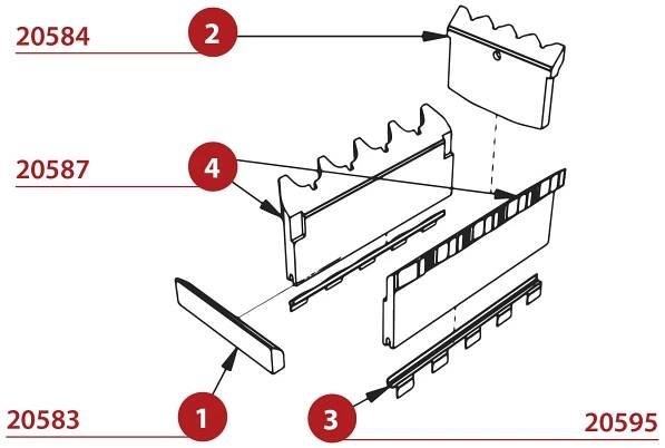 Přestavbová sada Viadrus Hercules U26 ECO 6 článků-999173 - Díly na kotle - dilynakotle.cz