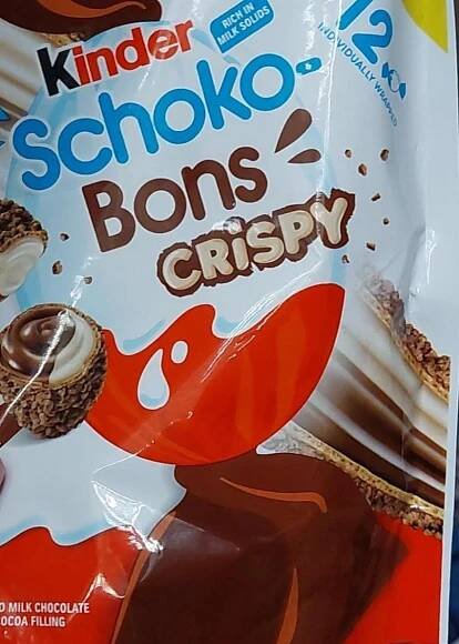 Schoko bons crispy Kinder