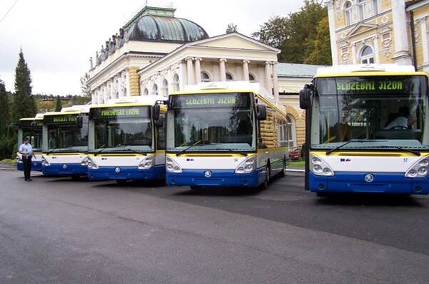 V Mariánských Lázních došlo v červenci ke změnám v městské hromadné dopravě