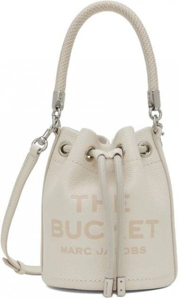 Kabelka Marc Jacobs Marc Jacobs 'The' Mini Bucket Bag Bílá | 2S3HCR058H03