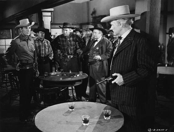 Coroner Creek - Z filmu - Randolph Scott, Forrest Tucker, Edgar Buchanan, George Macready