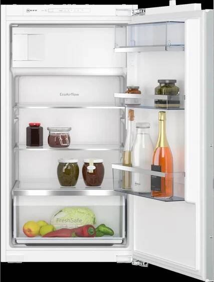 Obrázek produktu pro Neff N 50, vestavná chladnička s mrazákem, 102,5 x 56 cm, plochý závěs, KI2322FE0