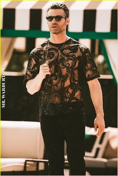 Daniel Gillies as Mr. Warburton in Full Elegance Wallpaper