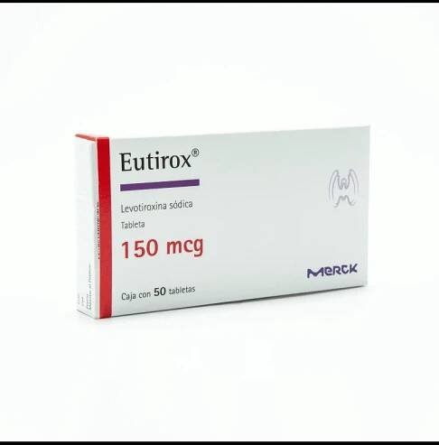 Euthyrox (Levothyronxin) 150 mcg 50 tablet Merck