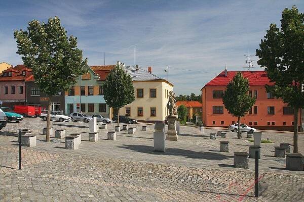 Náměstí, Klimkovice, okres Ostrava-město
