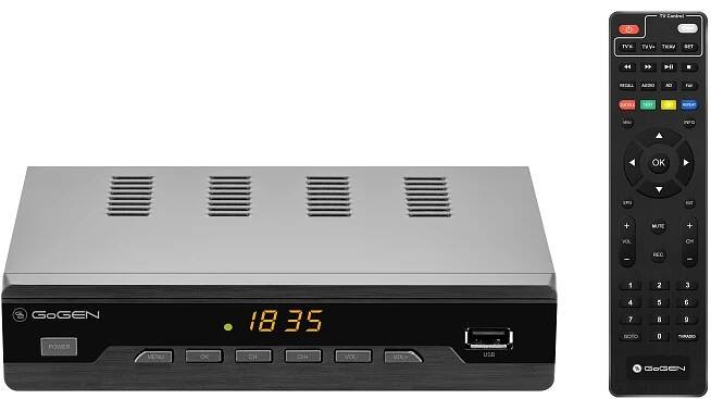 Set-top box GoGEN DVB 282 T2 PVR černý