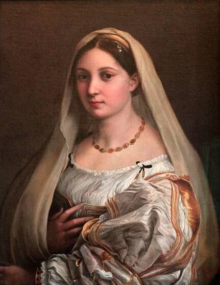 'The Woman with a Veil' by Raphael (1515 AD).