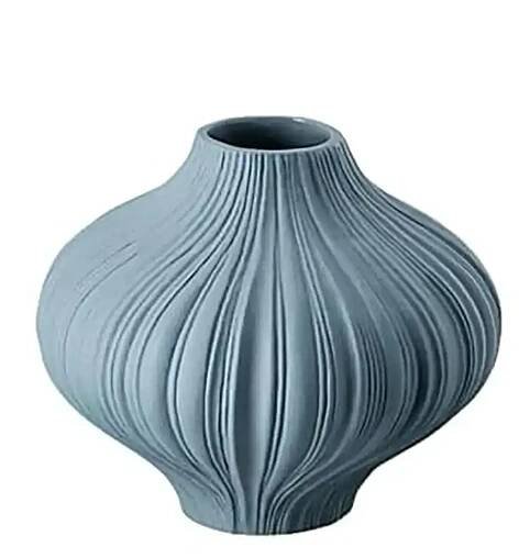 Bledě modrá, porcelánová váza Rosenthal