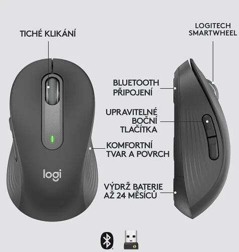 Logitech M650 L Graphite