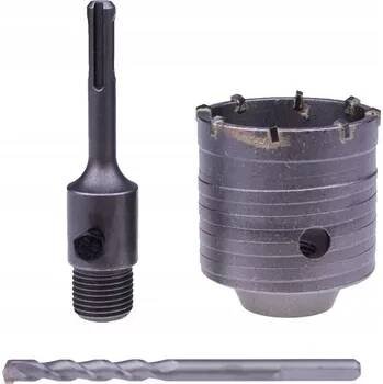 KORUNKOVÝ VRTÁK NA BETONU 65 mm + ADAPTÉR SDS-plus 110 mm FRÉZA KORUNKA SDS+