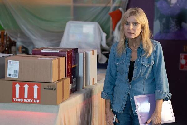 Michelle Collins as Cindy Beale in EastEnders.