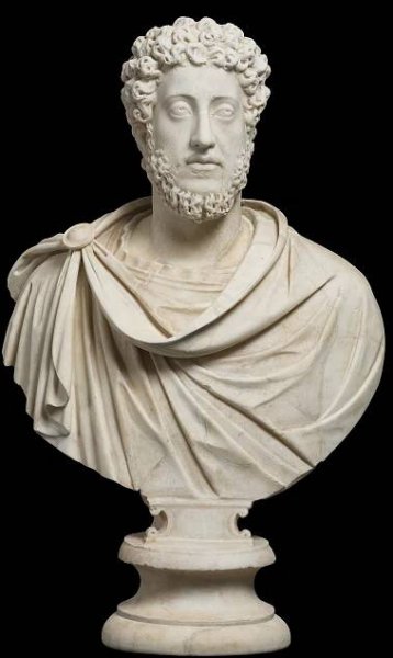 Portrait of Commodus on an Ancient Unrelated Bust 