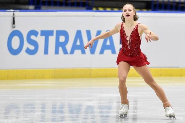 Krasobruslař Březina vybojoval v Ostravě čtvrtý titul