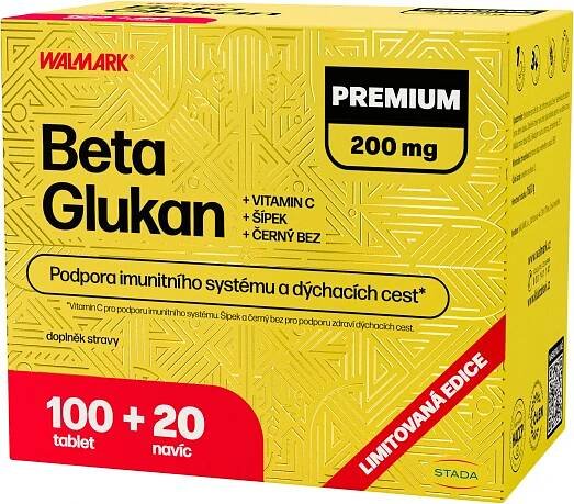 Walmark Beta Glukan 200mg PREMIUM limitovaná edice