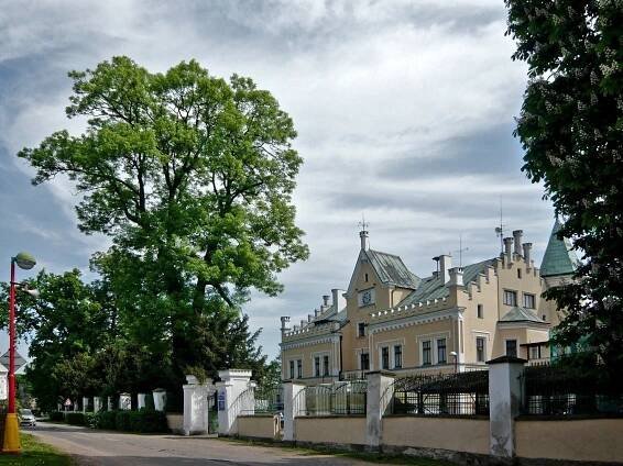 Fotografie - Hlušice-zámek z r.1852 - 11.05.2012