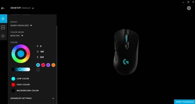 Myš Logitech G703 Lightspeed Wireless (910-005640) černá | DATART