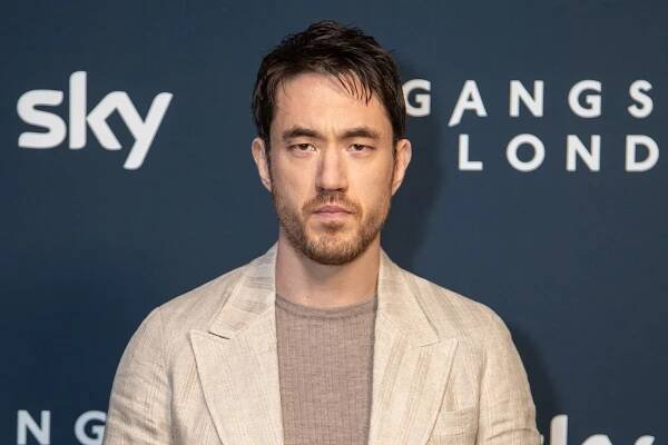 LONDON, ENGLAND - MARCH 11: Andrew Koji attends the "Gangs Of London" Season Three Launch at Landing Forty Two on March 11, 2025 in London, England. (Photo by Shane Anthony Sinclair/Getty Images)