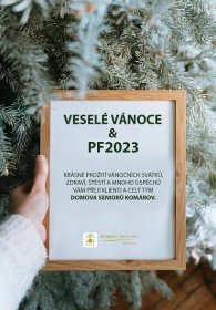 Vánoční přání a PF 2023 | Domov Seniorů Komárov
