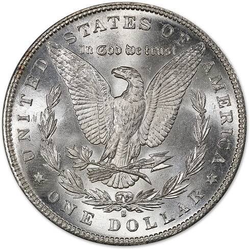 1881-S Morgan Silver Dollar BU - Image 2