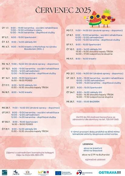 Program – MENS SANA, z.ú.