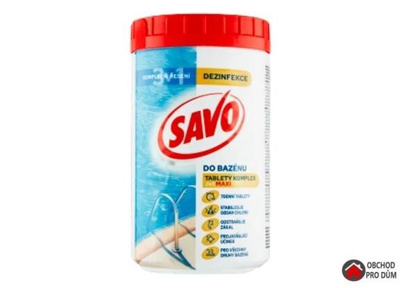 Savo bazén Chlorové tablety MAXI 1,2kg
