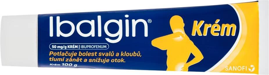 Ibalgin krém 50 mg, 100 g