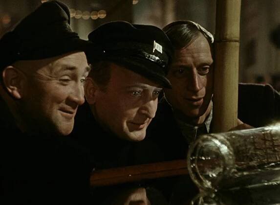 La Paloma - Z filmu - Gustav Knuth, Hans Albers, Günther Lüders