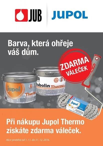 Ohřejte si stěny a získejte váleček zdarma! | JUB