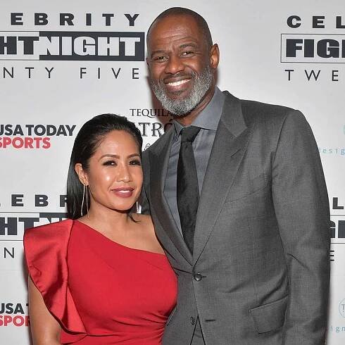 Leilani Malia Mendoza and Brian McKnight