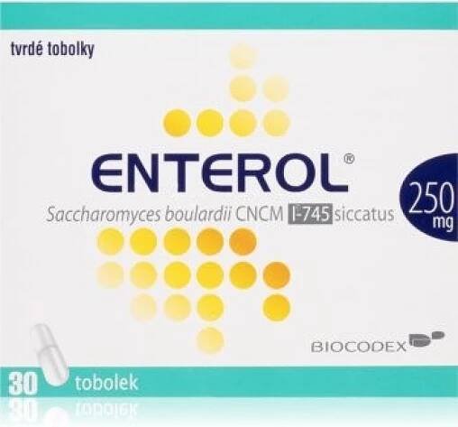 ENTEROL POR 250MG CPS DUR 30