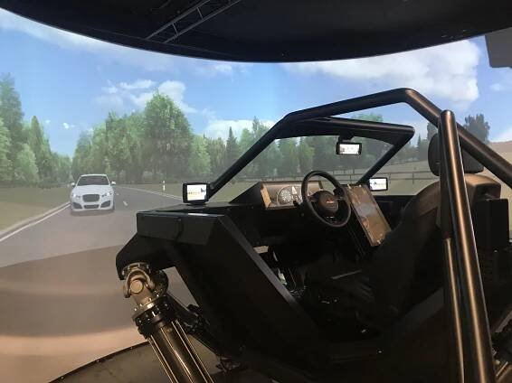 Investigation of the Lane Change Behavior in a Driving Simulator