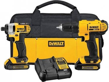 Lithium Ion Drill Driver/Impact Driver with its complete kit